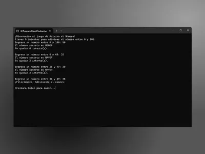 Adivina el numero