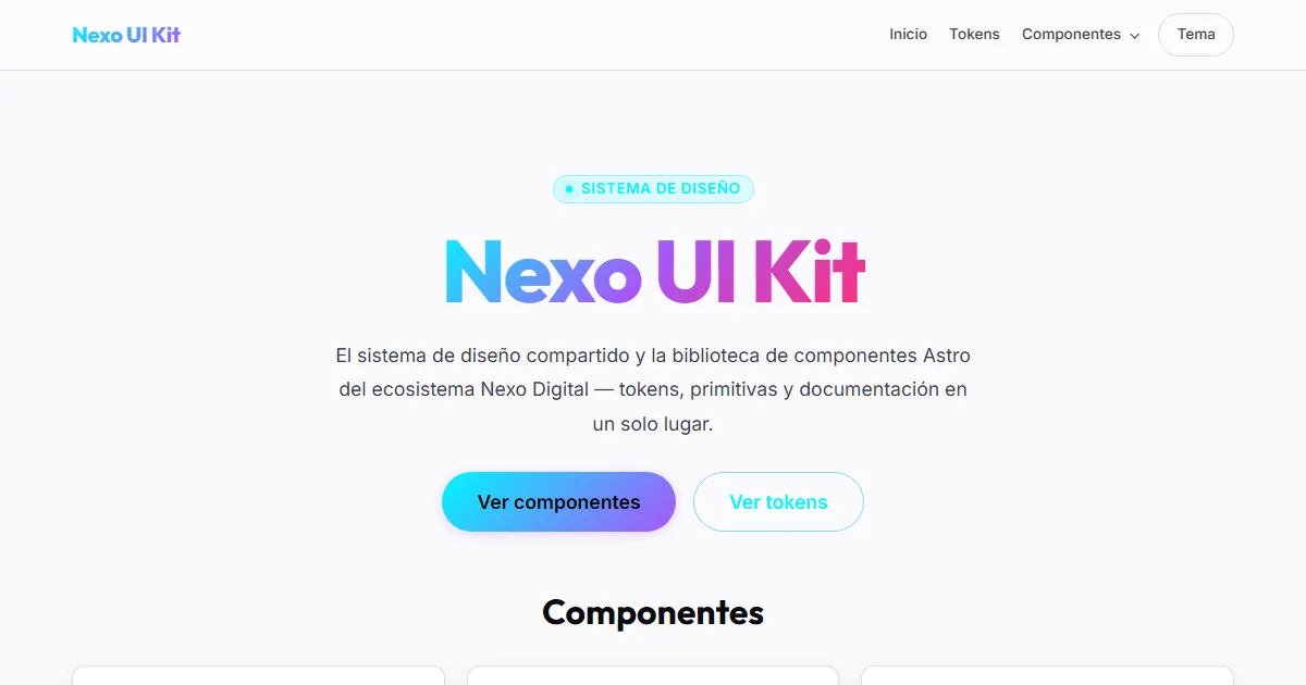 Nexo UI Kit